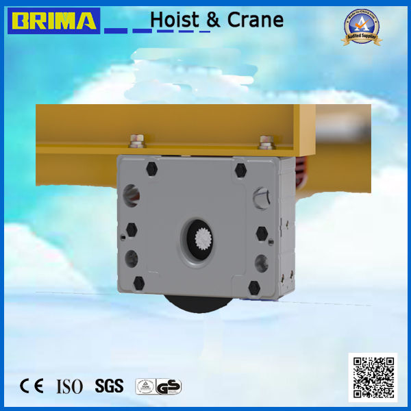 Bloco de roda de transporte final europeu de 160 mm com motor de 0,65 kw